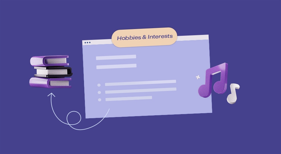 Hobbies And Interests For Resume