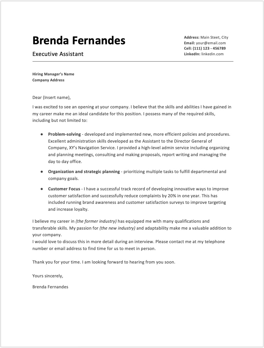 Cover Letter Examples To Get Inspired In 2020 Resumeway